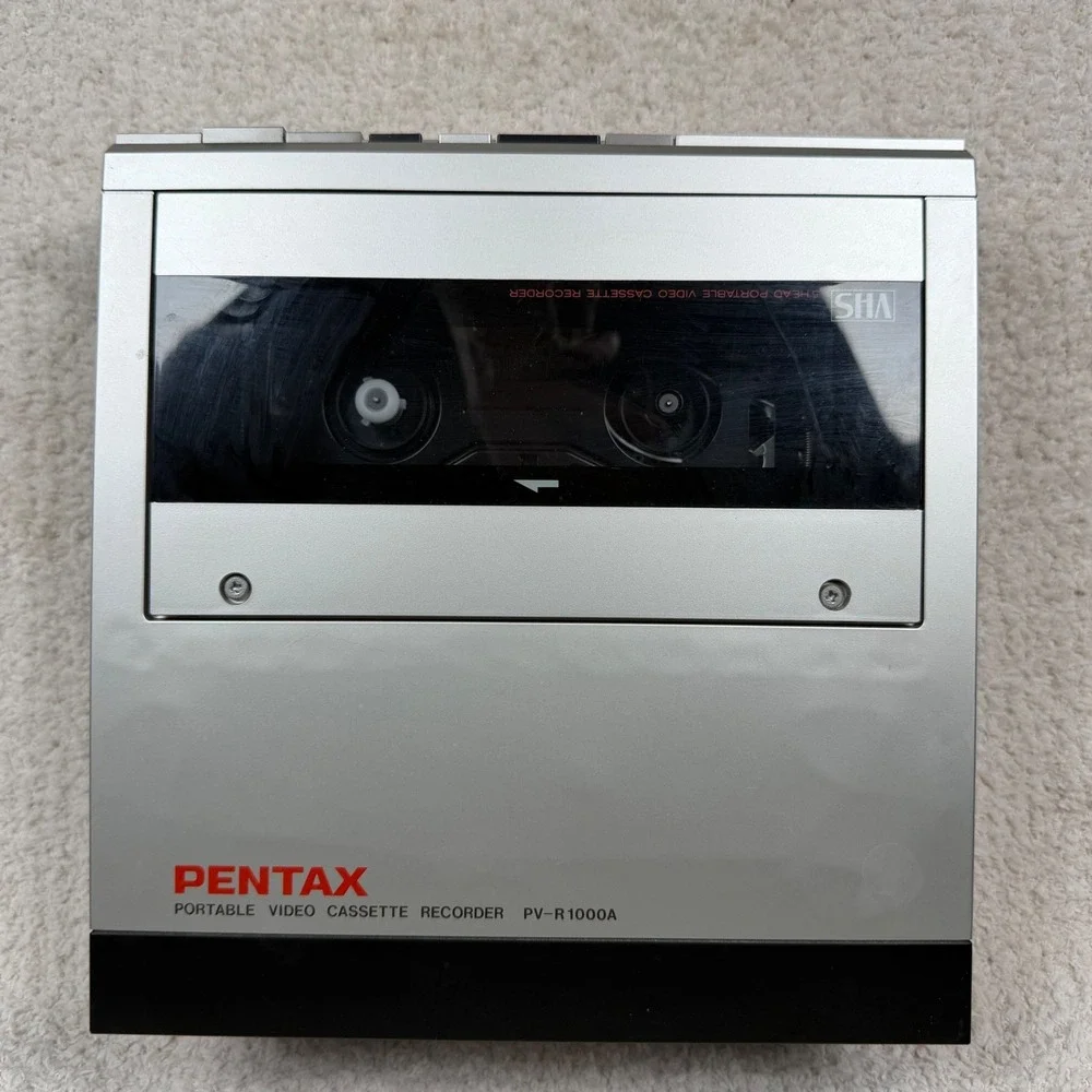 Pentax VHS Recorder,Tuner, Video Camera Lot PV-U1000A PV-R100A PC-K030A Untested